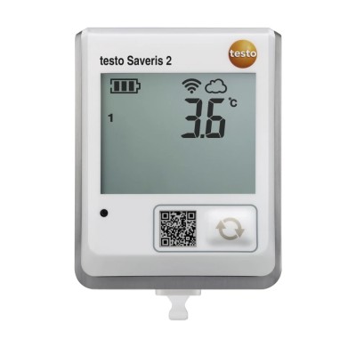 Testo WiFi Temperature Data Logger with NTC Sensor, 1 Channel, LCD Display, IP65, Battery Powered 0572 2031