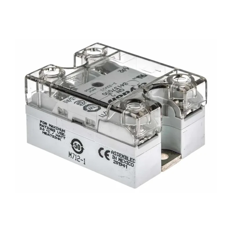 Crydom 8413 Series Solid State Relay Panel Mount, 10 A Load Current, 280 V AC Load, 32 V DC Control 84137000