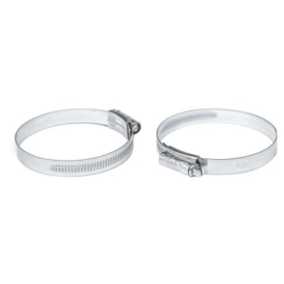 RS PRO Stainless Steel Hex Screw Worm Drive Hose Clamp 12mm Width 60-80mm Diameter 145-0278