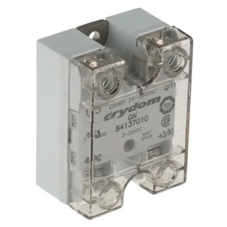 Crydom 8413 Series Solid State Relay Panel Mount, 25A Load, 280V AC Load, 32V DC Control 84137010