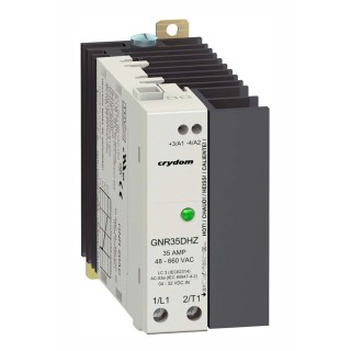 Crouzet GNR Series Solid State Relay 45 A Load DIN Rail Mount 600 Vrms Load 32V dc Control GNR45DCZ