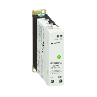 Crydom GNR Series Solid State Relay 20 A Load DIN Rail Mount 600 Vrms Load 32V dc Control GNR20DHZ