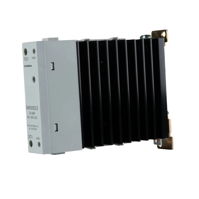 Crydom Solid State Relay 20 A Load, DIN Rail Mount, 600 Vrms Load, 32 V dc Control GNR20DCZ
