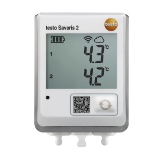 Testo Saveris 2 T2 Temperature Data Logger WiFi 2 Channel Accuracy ±0.3 °C IP65 0572 2032