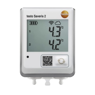 Testo Saveris 2 T2 Temperature Data Logger WiFi 2 Channel Accuracy ±0.3 °C IP65 0572 2032