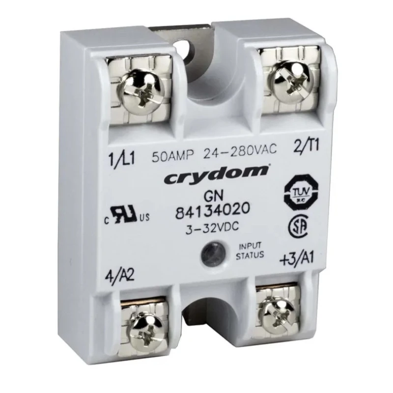 Crydom GN Series Solid State Relay Panel Mount 125A Load 660V AC Load 32V DC Control 84134180