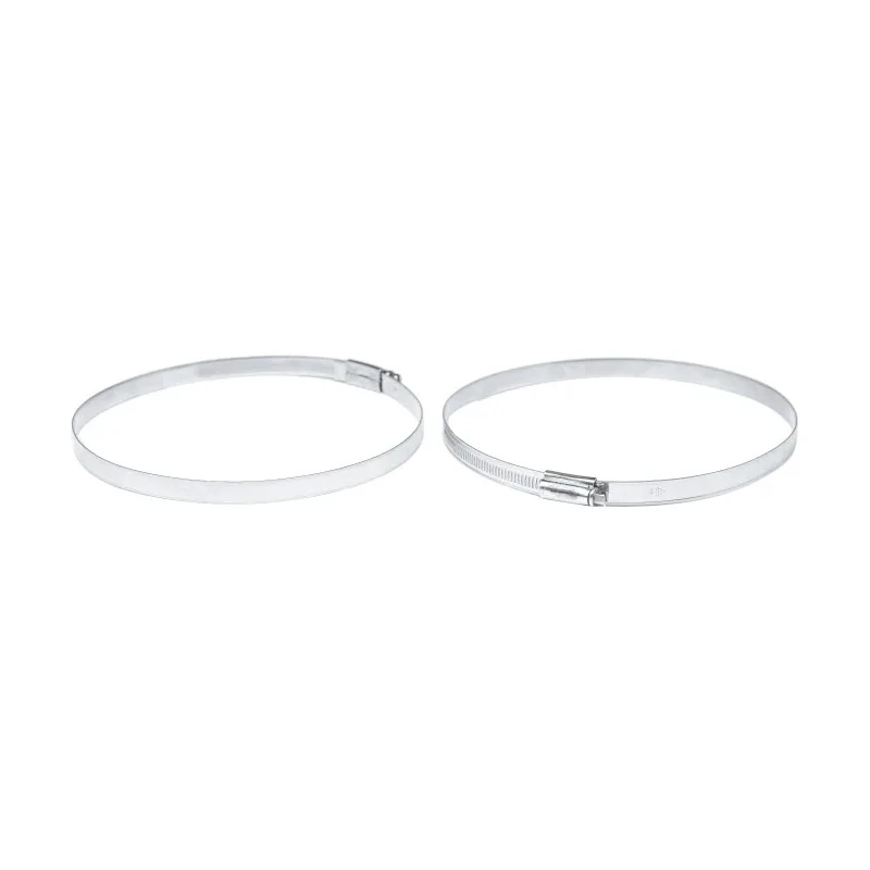 RS PRO Stainless Steel Worm Drive Hose Clip 12mm Width 150-180mm ID Hex Screw Zinc Plated 145-0286