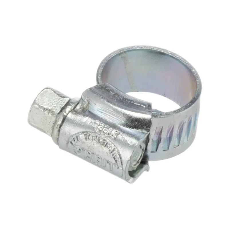 RS PRO Mild Steel Hex Screw Worm Drive Hose & Jubilee Clip 9.5mm to 12mm ID 145-0243
