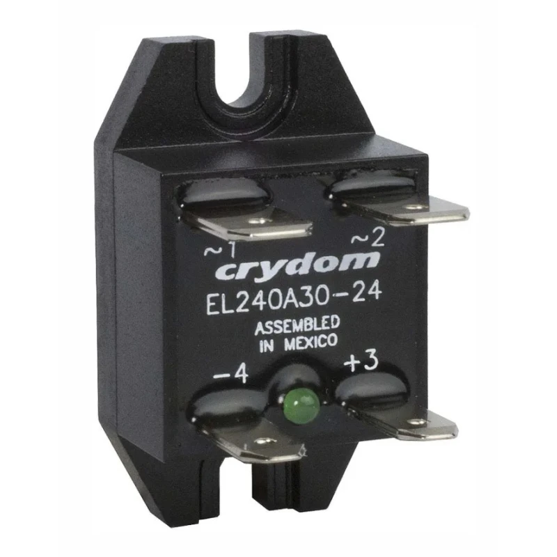 Crydom EL Series Solid State Relay Panel Mount 30A DC Load 280V AC Load 8V DC Control EL240A30-05
