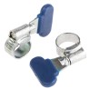 RS PRO Zinc Plated Mild Steel Thumb Screw Worm Drive Hose Clip 9.5-12 mm ID 145-0287