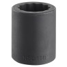 Facom 17 mm 1/2 in Drive Standard Impact Socket, 38mm Length NSD.17B
