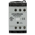 Crydom Solid State Contactor 3-Pole 20 A 1.5 kW 32V DC DIN Rail Mount DRH3P60D20