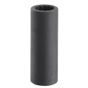 Facom 19 mm 12 Point 1/2 in Drive Impact Socket, Chrome Molybdenum Steel, 82 mm Length NSD.19L
