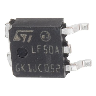 STMicroelectronics Linear Low Dropout Voltage Regulator 16V 3-Pin Surface Mount LF50ABDT-TR