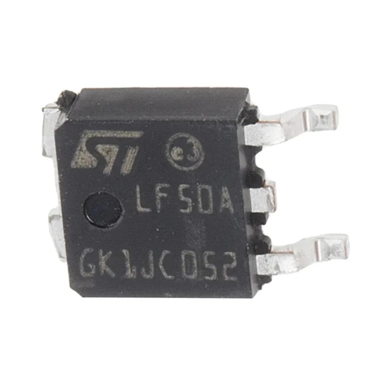 STMicroelectronics Voltage Regulator 16V 3-Pin Surface Mount Positive Polarity Quiescent Current 500μA LF50ABDT-TR