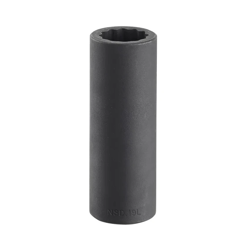 Facom 24 mm 1/2 in Drive 12 Point Impact Socket, 82mm Length NSD.24L