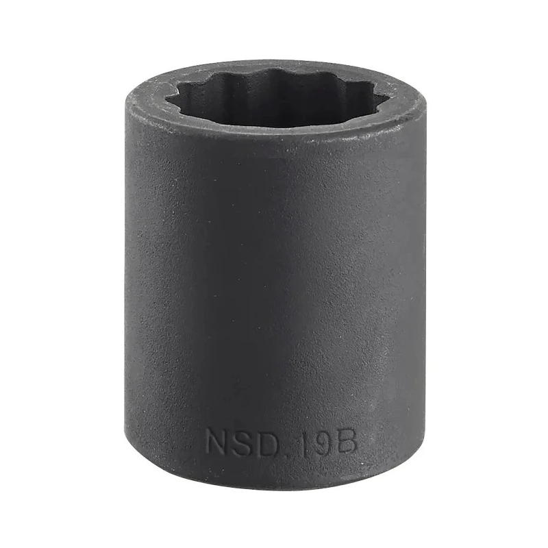 Facom Metric 9 mm Standard Impact Socket 1/2 in Drive Square Type, 38mm Length NSD.9B
