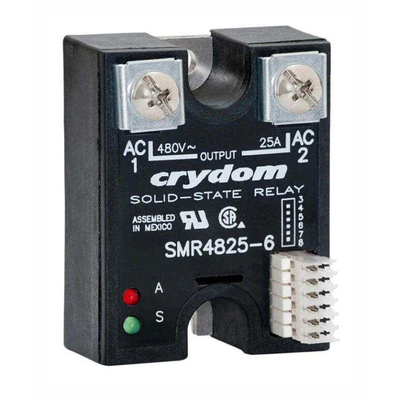 Crydom SMR24-6 Series Solid State Relay 25A Load Panel Mount 280Vrms Load 32V dc Control SMR24-6