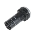 RS PRO Push Button Complete Unit Panel Mount 22 mm Cutout Red 1 NC IP65 230 V 6 A 145-0609