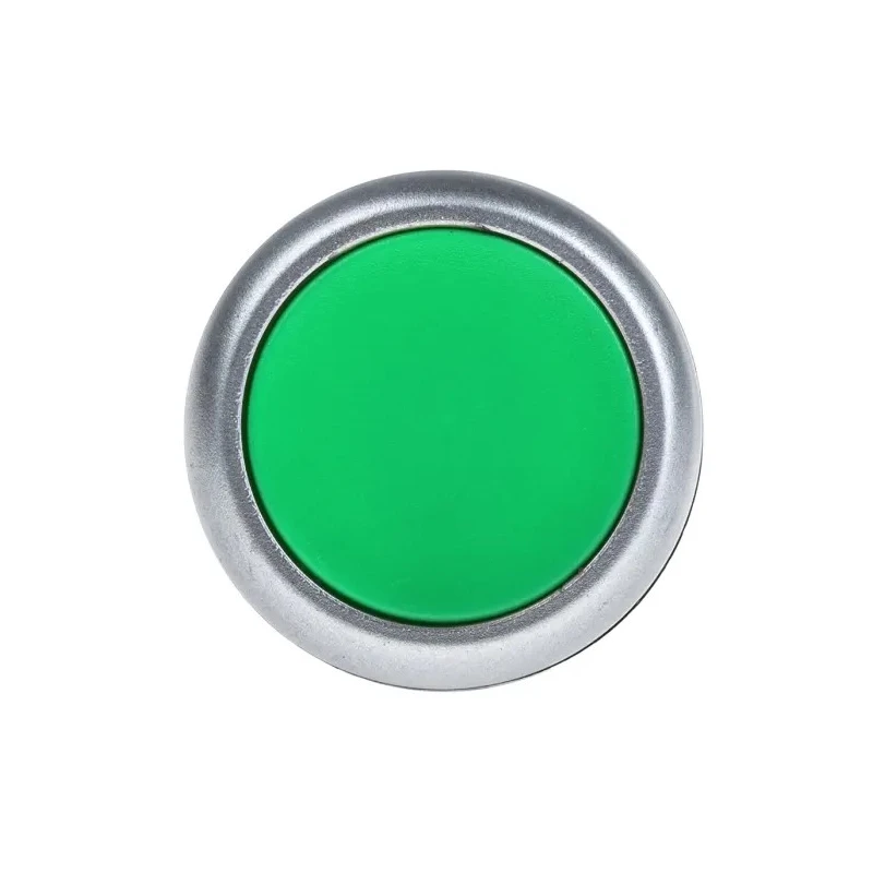 RS PRO Push Button Complete Unit Panel Mount 22 mm Cutout DPST Green IP65 145-0616