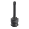 Facom 45 mm 1/2 in Drive Torx Impact Socket, Chrome Molybdenum Steel, 78mm Length NSX.45L
