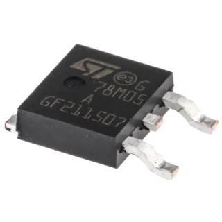 STMicroelectronics Surface Mount Positive Voltage Regulator L78M05ACDT-TR 3-Pin 35V Maximum Input Voltage L78M05ACDT-TR