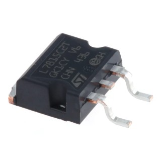 STMicroelectronics Fixed Output Linear Voltage Regulator 35V 3-Pin Surface Mount L7815CD2T-TR