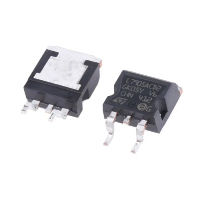 STMicroelectronics Negative Linear Voltage Regulator Surface Mount -35V 3-Pin L7905ACD2T-TR