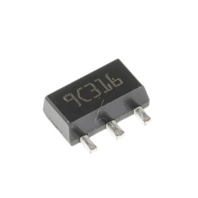 STMicroelectronics Negative Linear Voltage Regulator, -30V Input, 6mA Quiescent Current, SOT-89 3-Pin L79L05ACUTR