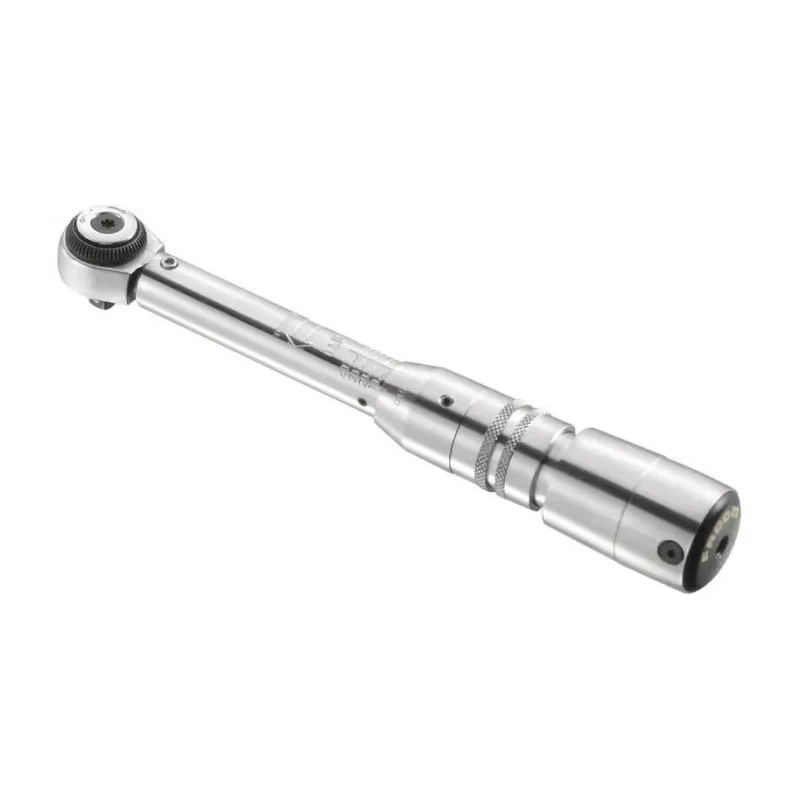 Facom Click Torque Wrench 1 To 5 Nm, 1/4 in Square Drive, Chrome Vanadium Steel, 197mm Length R.306-5M