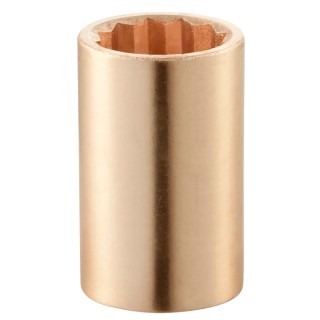 Facom Socket 1/2 in Drive 13 mm Standard Square, 40mm Overall Length S.13SR