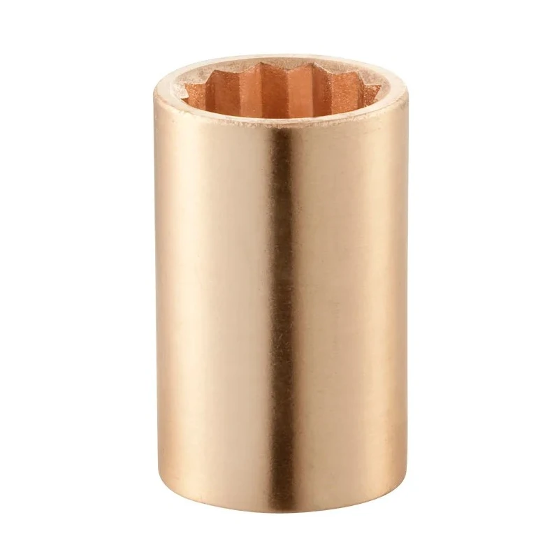 Facom 1/2 in Drive 23 mm 12 Point Square Socket Beryllium Copper Alloy 43mm Overall Length S.23SR