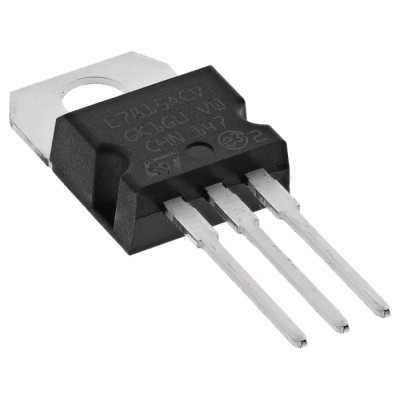 STMicroelectronics Fixed 15V Linear Voltage Regulator TO-220 3-Pin, 1.5A, 35V Input L7815ACV