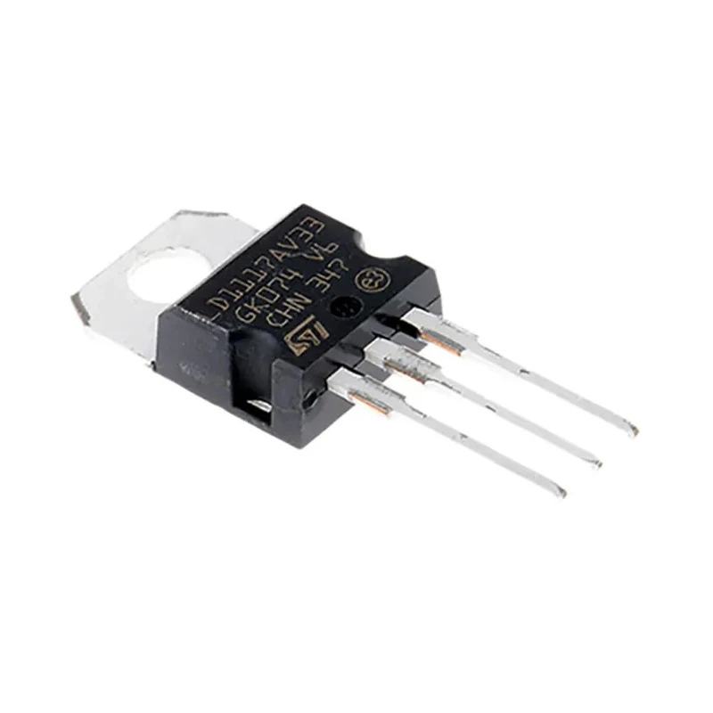 STMicroelectronics Linear Voltage Regulator 10V Input TO-220 3-Pin, 1A, Positive Polarity LD1117AV33