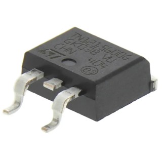 STMicroelectronics Thyristor SCR 1000 V 12 A 15 mA Gate Current TO-263 Package TN1215-600G-TR