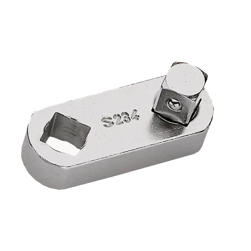 Facom 1/2 in Square Adapter Socket Driver, Bright Chrome Steel, 65mm Overall Length S.234