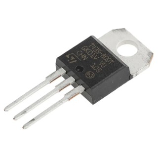 STMicroelectronics Through Hole 3-Pin TRIAC, 800 V Repetitive Peak Reverse Voltage, Gate Trigger 1.3 V T435-800T