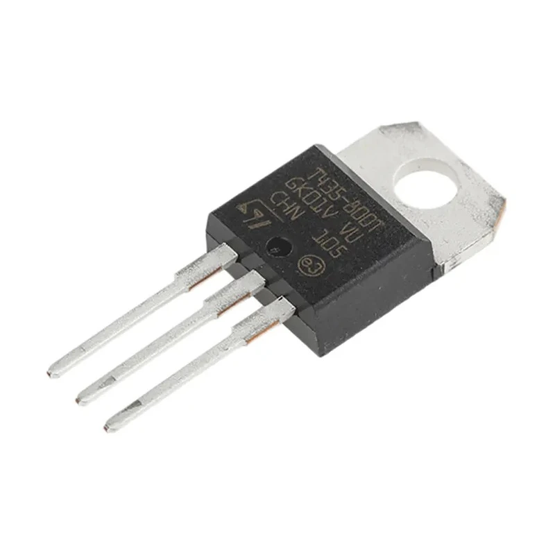 STMicroelectronics Through Hole 3-Pin TRIAC, 800 V Repetitive Peak Reverse Voltage, Gate Trigger 1.3 V T435-800T