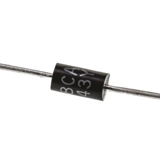 Taiwan Semiconductor 1-Element Bi-Directional TVS Diode 500W, 2-Pin DO-15 SA28CA