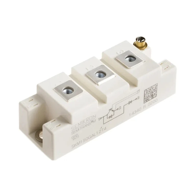 Semikron Danfoss N-Channel Fast IGBT4 Module 232A 1200V 5-Pin SEMITRANS2 Surface Mount SKM150GAL12T4