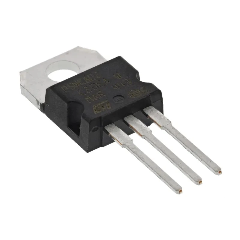 STMicroelectronics MDmesh SuperMESH N-Channel MOSFET 4.3 A 800 V Enhancement 3-Pin TO-220 STP5NK80Z
