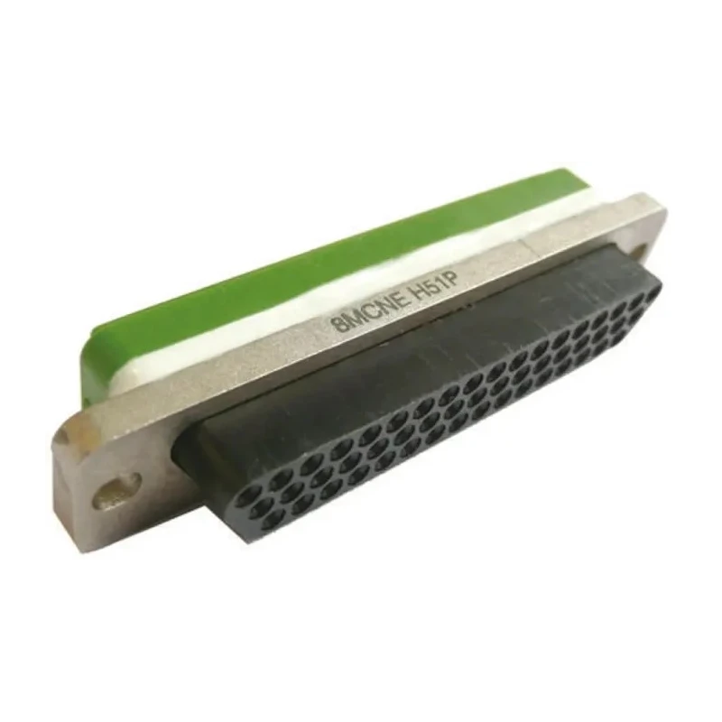 Souriau Sunbank by Eaton MicroComp 51 Way Straight 2 mm Pitch Cable D-Sub Connector Male/Female 8MCNEH51P011B