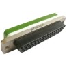 Souriau Sunbank by Eaton MicroComp 51 Way Straight 2 mm Pitch Cable D-Sub Connector Male/Female 8MCNEH51P011B