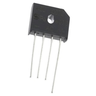 Taiwan Semiconductor Bridge Rectifier 1000 V 200 A 4-Pin Single KBU1007G