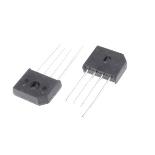 Taiwan Semiconductor Bridge Rectifier, Through Hole, 200 V Peak Reverse Repetitive Voltage, 8 A Forward Current KBU803G