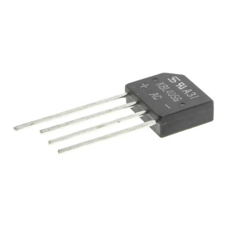 Taiwan Semiconductor Bridge Rectifier 600 V 150 A 4-Pin Single KBL405G T0