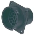 Souriau Sunbank by Eaton MIL Spec Circular Connector Female 19 Contacts Wall Mount IP65 Rated UTP01619S