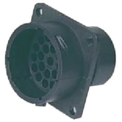 Souriau Sunbank by Eaton MIL Spec Circular Connector Female 19 Contacts Wall Mount IP65 Rated UTP01619S