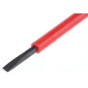 CK Insulated Screwdriver, 100 mm Blade, 3 mm Tip, Bi-Material Handle, VDE/1000V Approved T49144-030