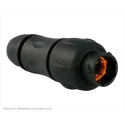 Souriau Sunbank by Eaton Circular Connector Standard Size, 6 Contacts, In-Line Mount, Plug, Male, IP68 IP69K UTS1JC106P